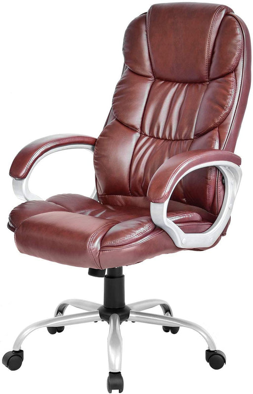 Ergonomic High-Back Office Chair with Armrests and Lumbar Support