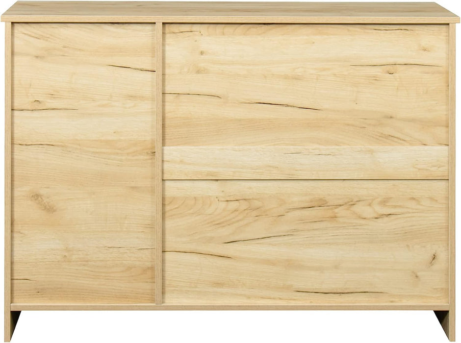 Wood Buffet Sideboard Server Storage Cabinet