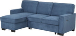 Convertible L-Shaped Sleeper Couch with Storage and USB