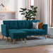 Blue Upholstered Gloria Sofa
