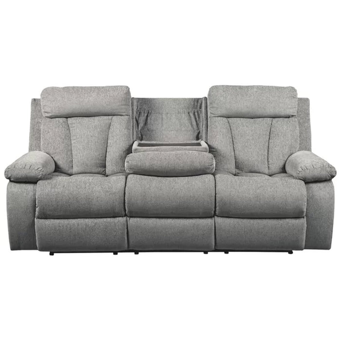 Evelina 87'' Upholstered Reclining Sofa