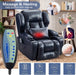 Power Recliner Chair with Heat and Massage