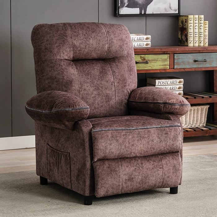 Bosmiller Massage Recliner Chair, Light Brown