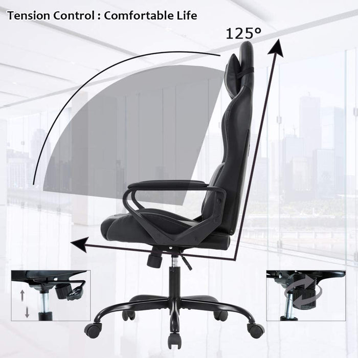 Affordable Ergonomic Gaming Chair with Back Support