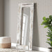 Rustic Full Length Mirror, Whitewash