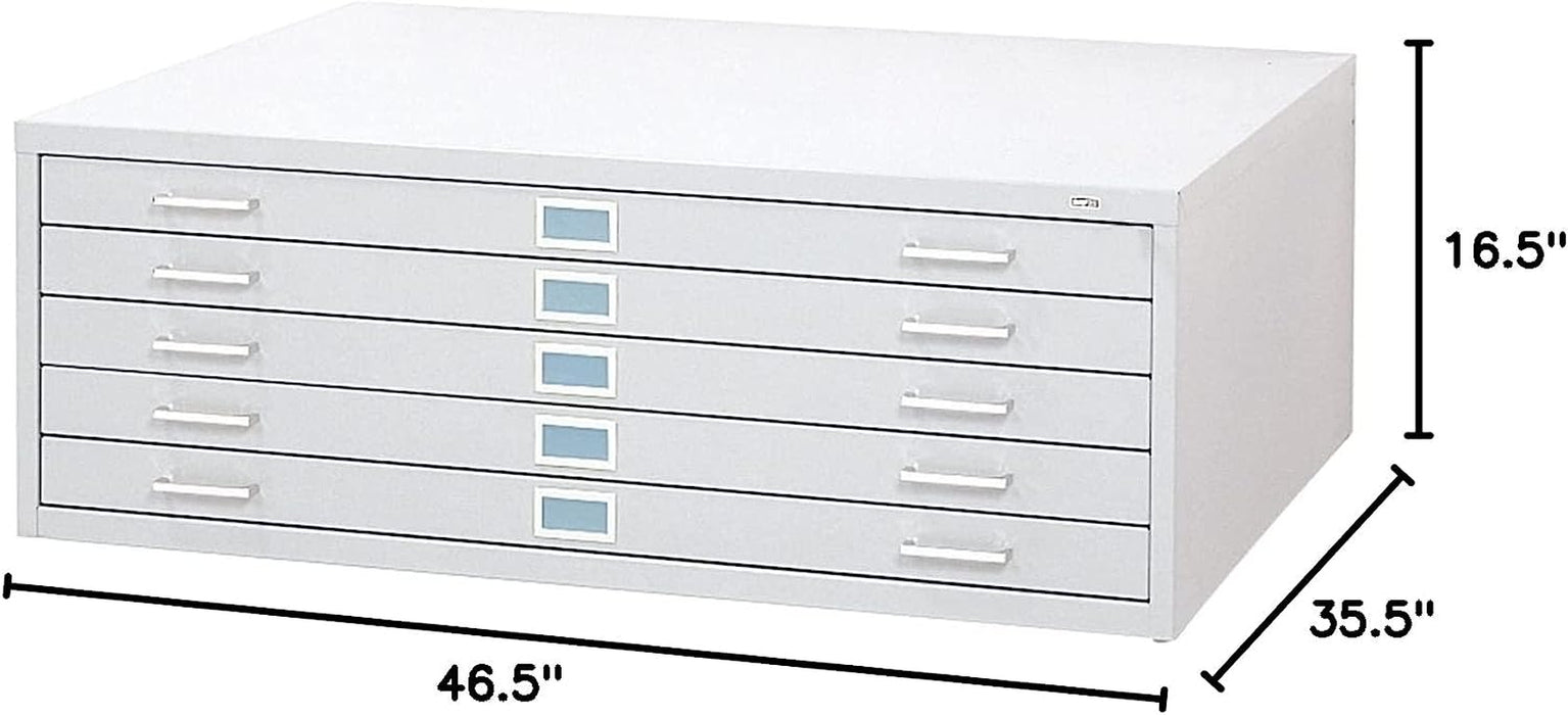 5-Drawer Flat File for Large Documents