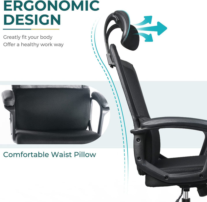 Ergonomic Mesh High Back Office Chair