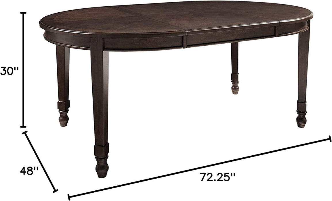 Adinton Traditional Oval Extension Table