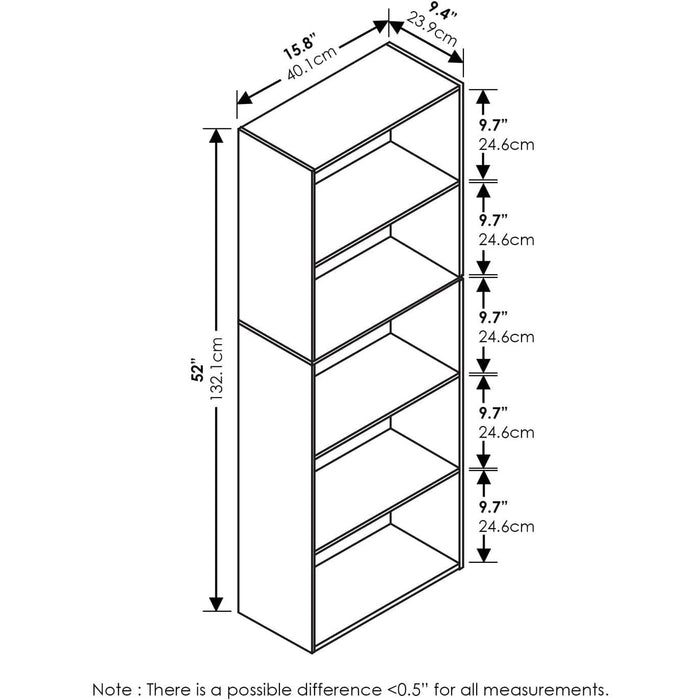 Blackwood 5-Tier Storage Shelves