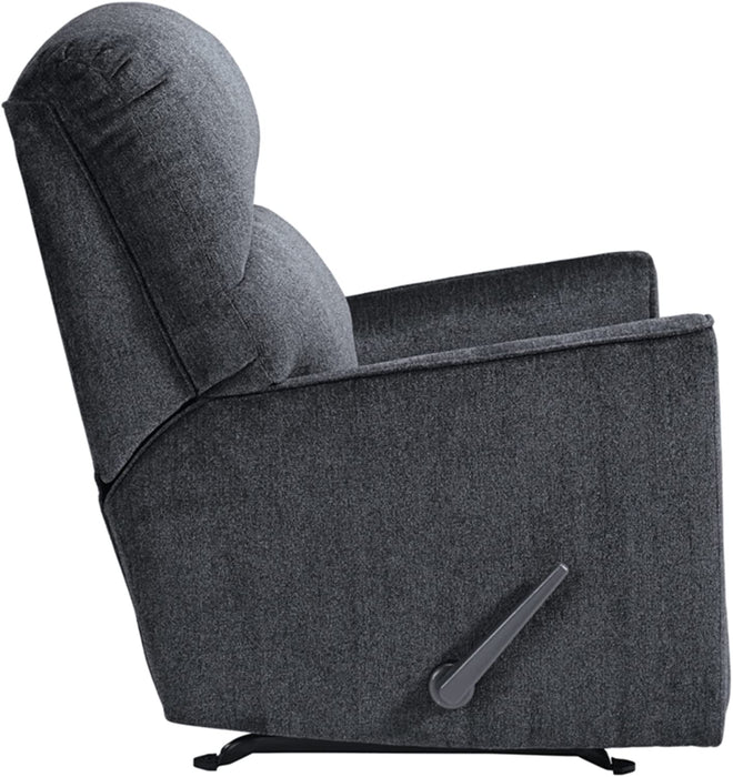 Altari Modern Nursery Manual Rocker Recliner (Light Gray)