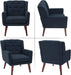 Button-Tufted Accent Chair for Comfy Living Room