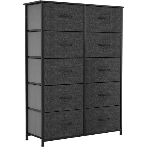 Fabric Storage Tower with 10 Drawers