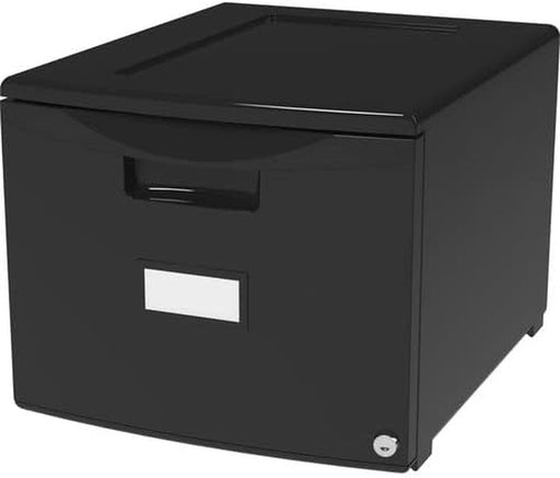 Lockable 3-Drawer Metal Rolling File Cabinet