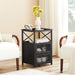 X-Design Retro Black Nightstand