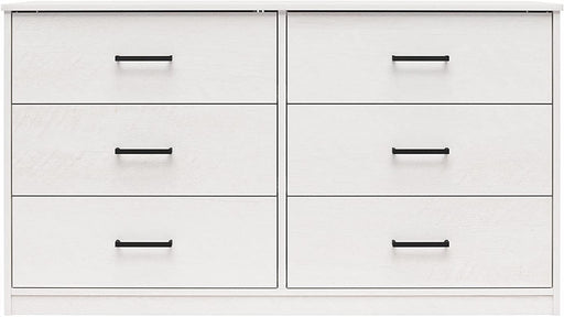 Edgewater 6-Drawer Dresser in White Oak