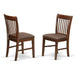 Mahogany 5-Piece Dining Table Set