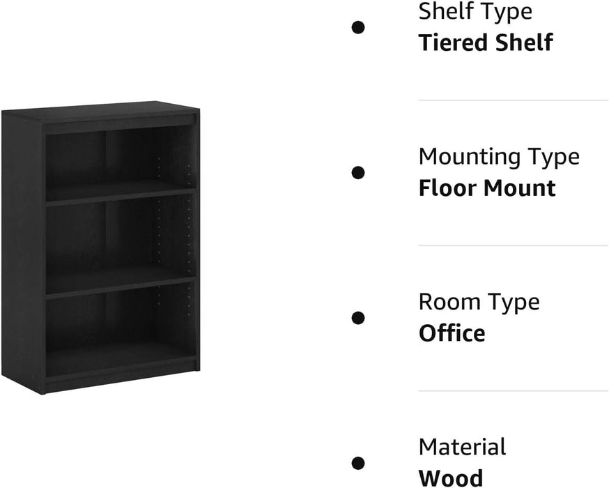 3-Tier Blackwood Bookcases