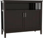 Kitchen Dining Room Buffet Storage Cabinet with Adjustable Shelf