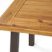 Christopher Knight Home Della Acacia Wood Dining Table