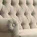 Warm Beige Loveseat Sofa Furniture Settee