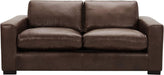 Deep Leather Sofa by Amazon Westview, 89″W