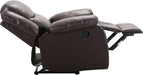 Brown Leather Recliner Chair