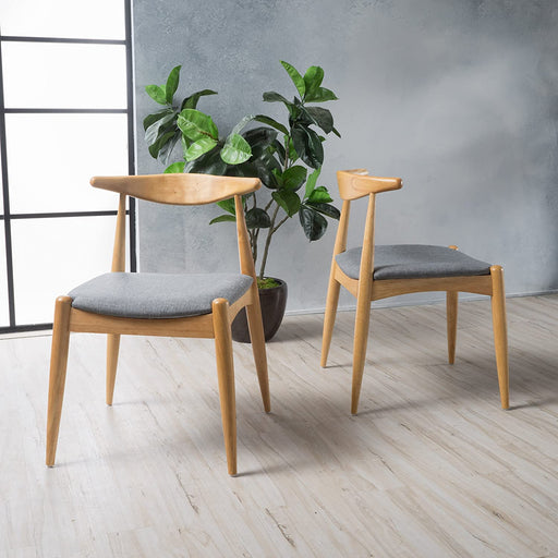 Grey/Oak Francie Dining Chairs