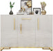 Kitchen Storage Buffet Sideboard, White