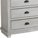 Willow Drawer Dresser with Mirror in Gray