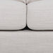 Beige and Silver 3 Seater Sofa