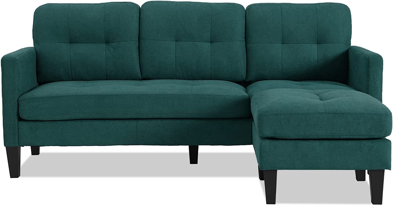 Green Convertible Sectional Sofa Set