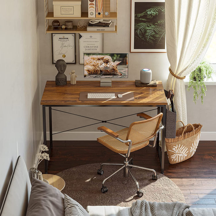 47-Inch Modern Computer Desk with Storage Bag