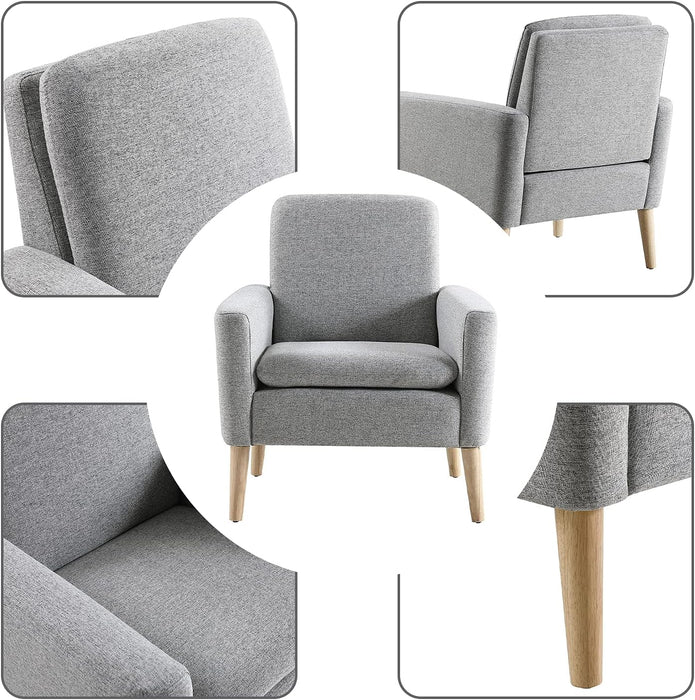 Mid-Century Modern Armchair Set for Home Décor