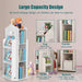 3-Tier Rotating Bookshelf for Kids' Room