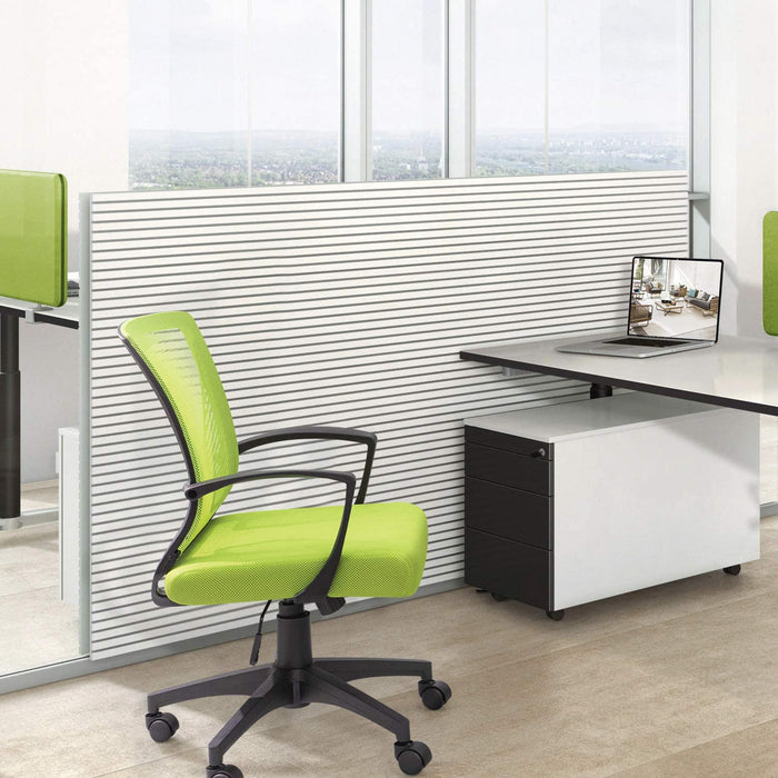 Cyan Ergonomic Office Chair with Armrests