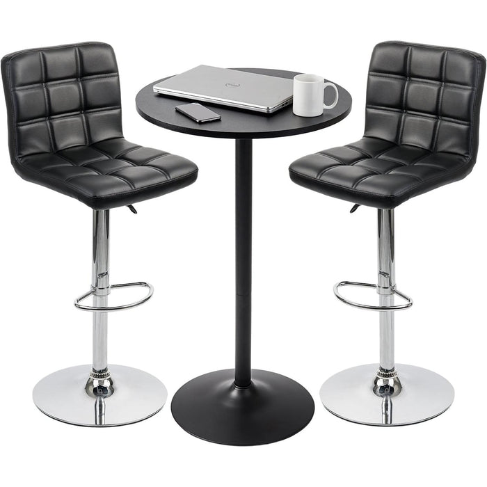 Black Top and Base Bistro High Table