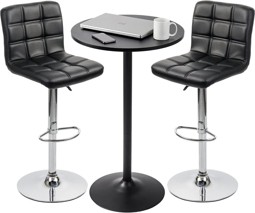 Black Top and Base Bistro High Table