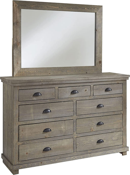 Willow Drawer Dresser with Mirror, 9, P635-23/50