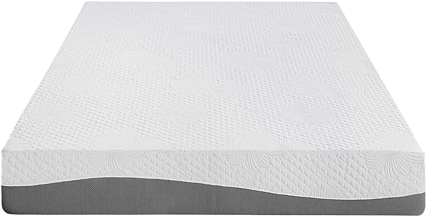 Gray Full Size Gel Memory Foam Mattress