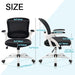 Adjustable Swivel Chair with Breathable Mesh