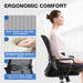 Ergonomic Mid-Back Office Chair with Lumbar Support