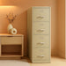 Commercial 4 Drawer Vertical File Cabinet - Putty