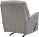 Light Gray Modern Nursery Manual Rocker Recliner