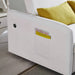 Convertible Loveseat with Pull Out Bed - White