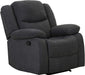 Amazon Brand Recliner Chair, 37″W, Dark Grey