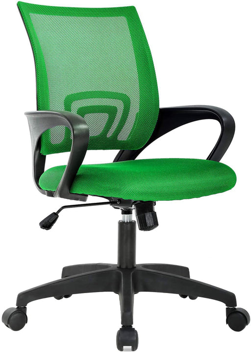 Ergonomic Green Office Chair with Lumbar Support
