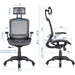 Adjustable High-Back Mesh Office Chair, Grey