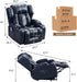 Power Recliner Chair with Heat and Massage