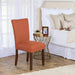 Parsons Upholstered Accent Chair, Orange