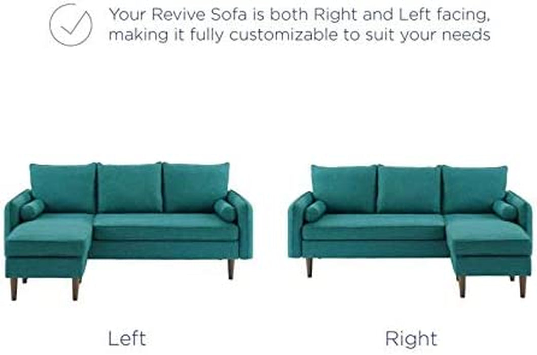 Teal Revive Upholstered Sectional